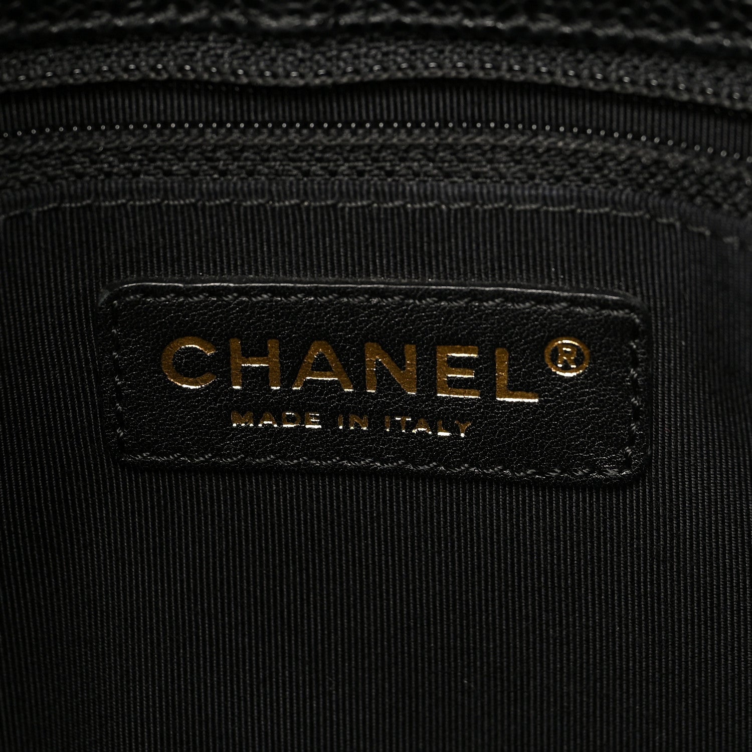 Chanel Caviar Quilted Grand Shopping Tote GST Black 5 of 6