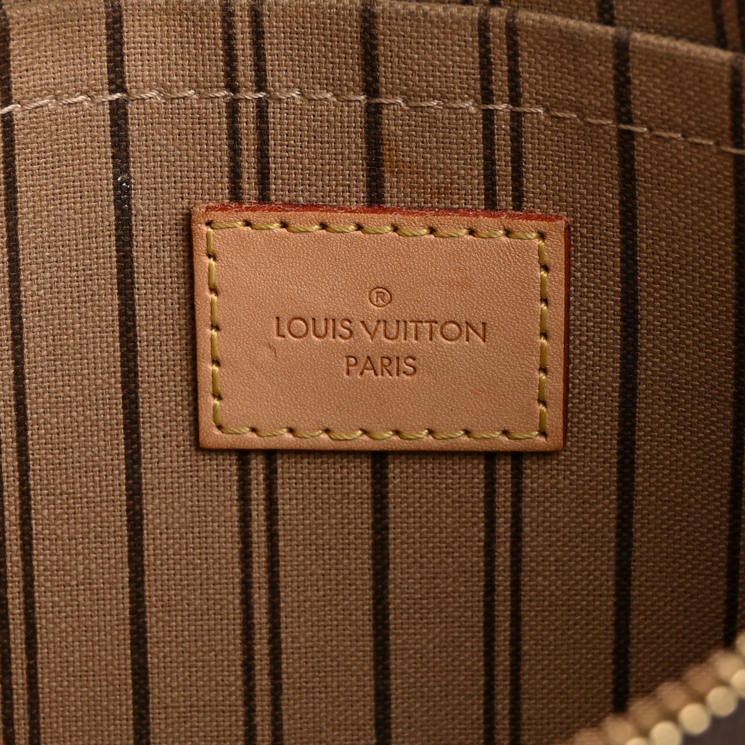 Louis Vuitton Monogram Neverfull MM GM Pochette 6 of 9