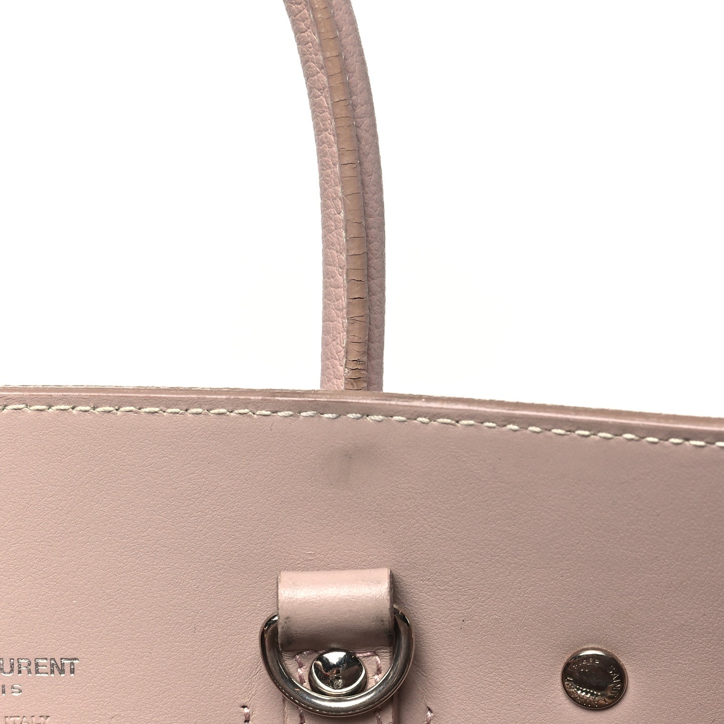 Grained Calfskin Baby Sac De Jour Souple Rose