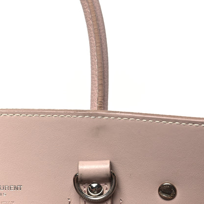 Saint Laurent Grained Calfskin Baby Sac De Jour Souple Rose 12 of 18