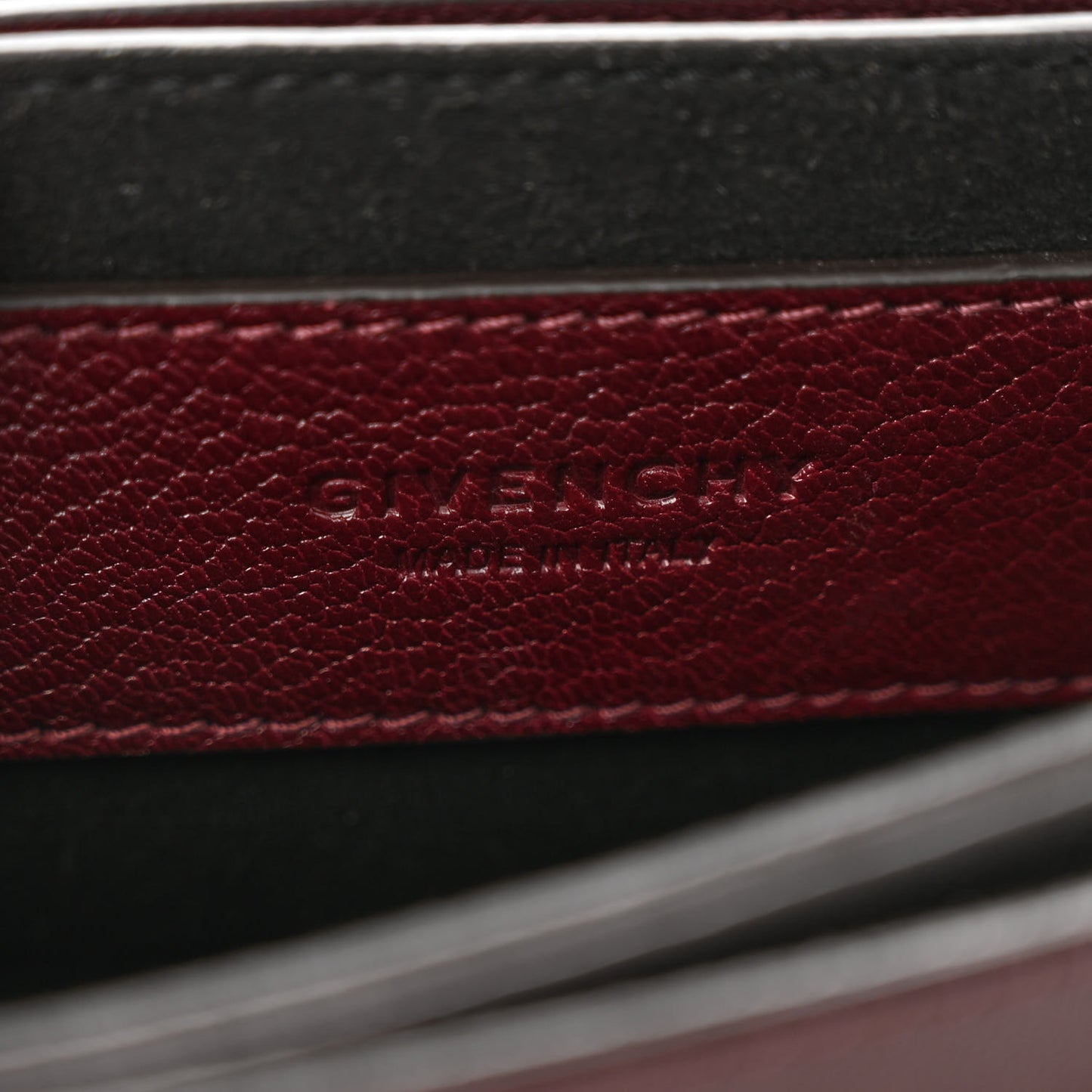 Goatskin Mini GV3 Shoulder Bag Oxblood