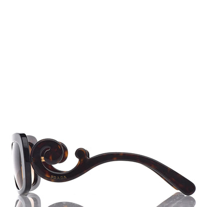 Prada Acetate Baroque Sunglasses SPR 27O Tortoise 3 of 8