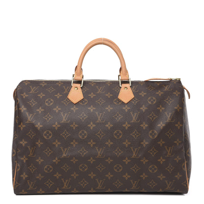Louis Vuitton Monogram Speedy 40 1 of 12