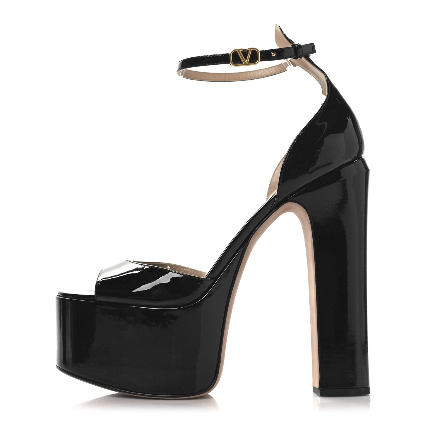 Patent Tan-Go 55/155mm Platform Sandals 39 Black