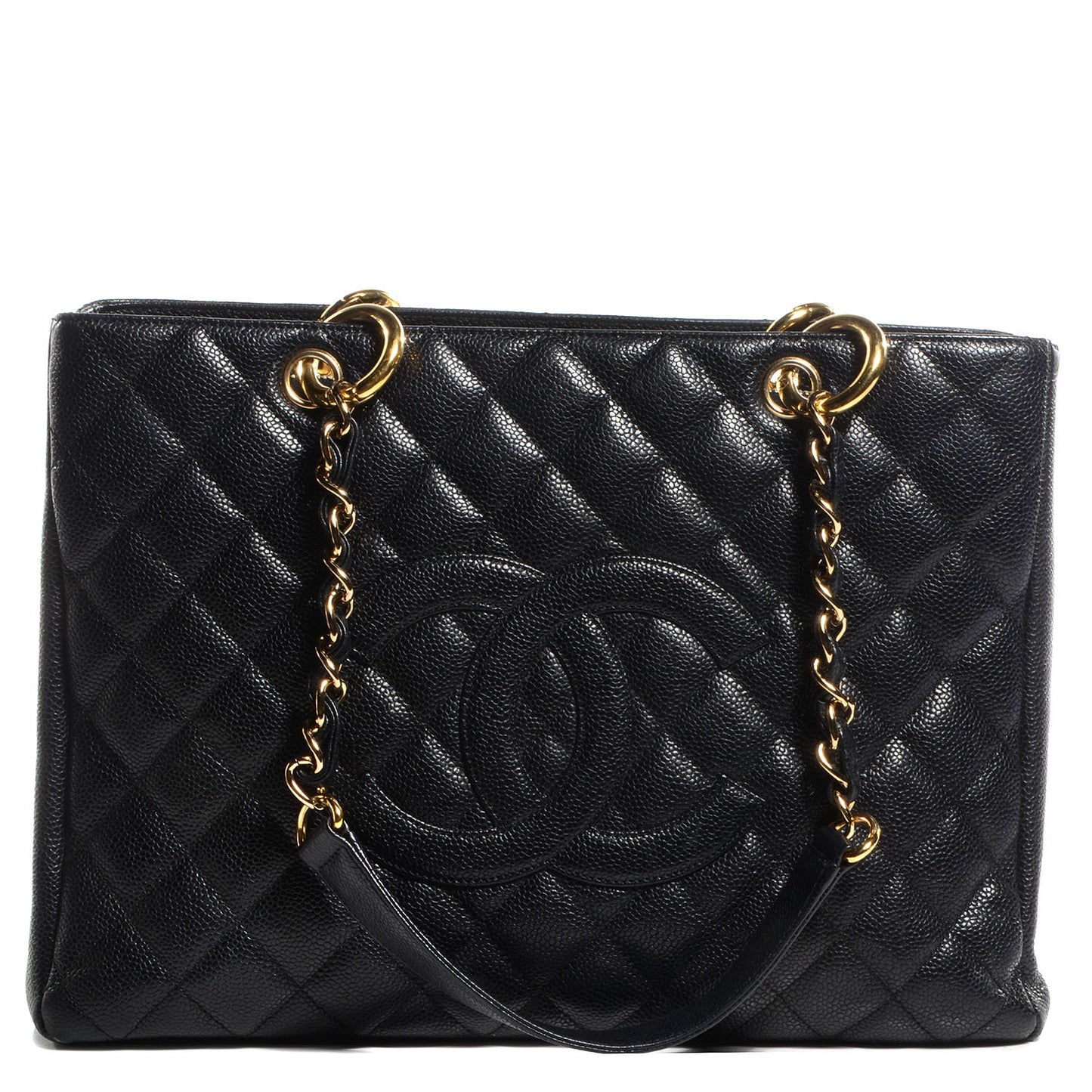 Caviar Grand Shopping Tote GST Black