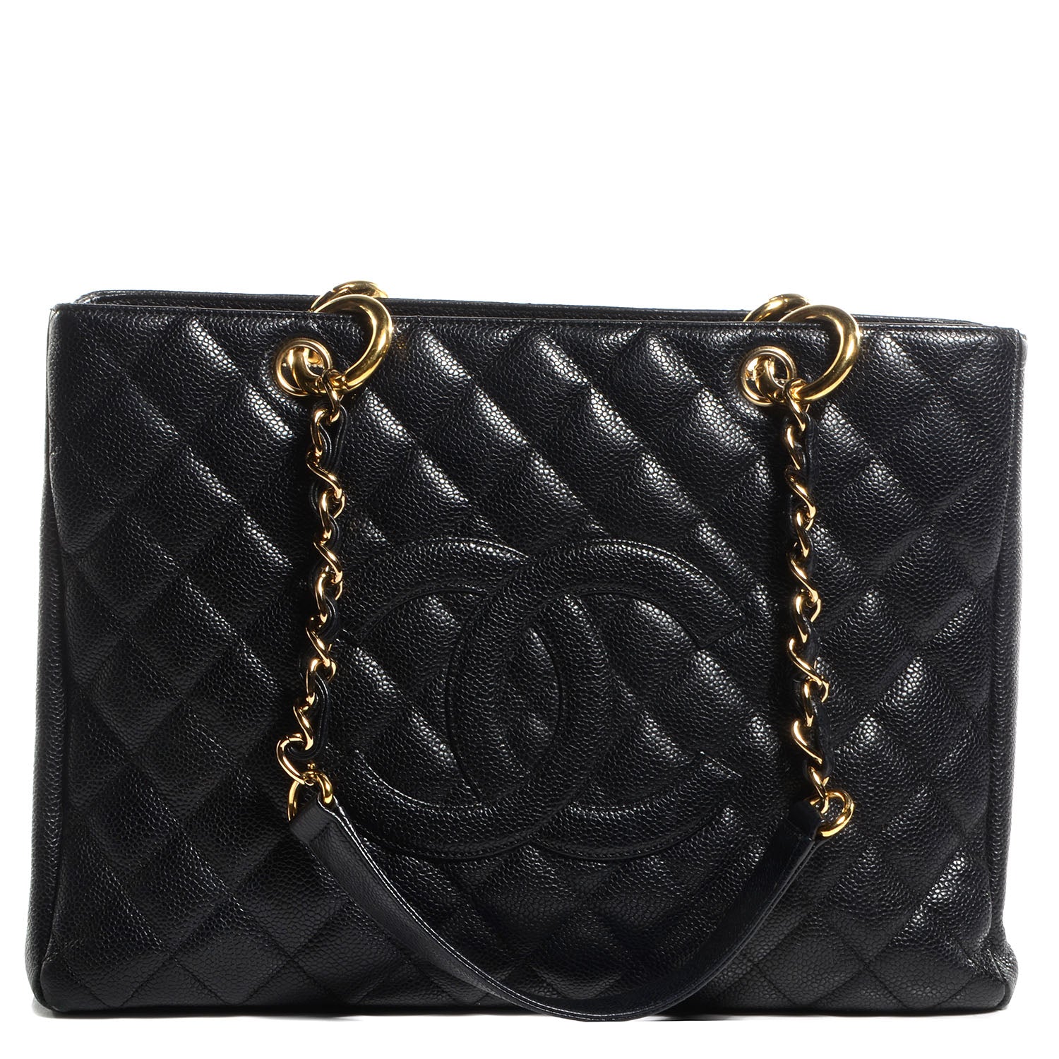 Chanel Caviar Grand Shopping Tote GST Black 1 of 7