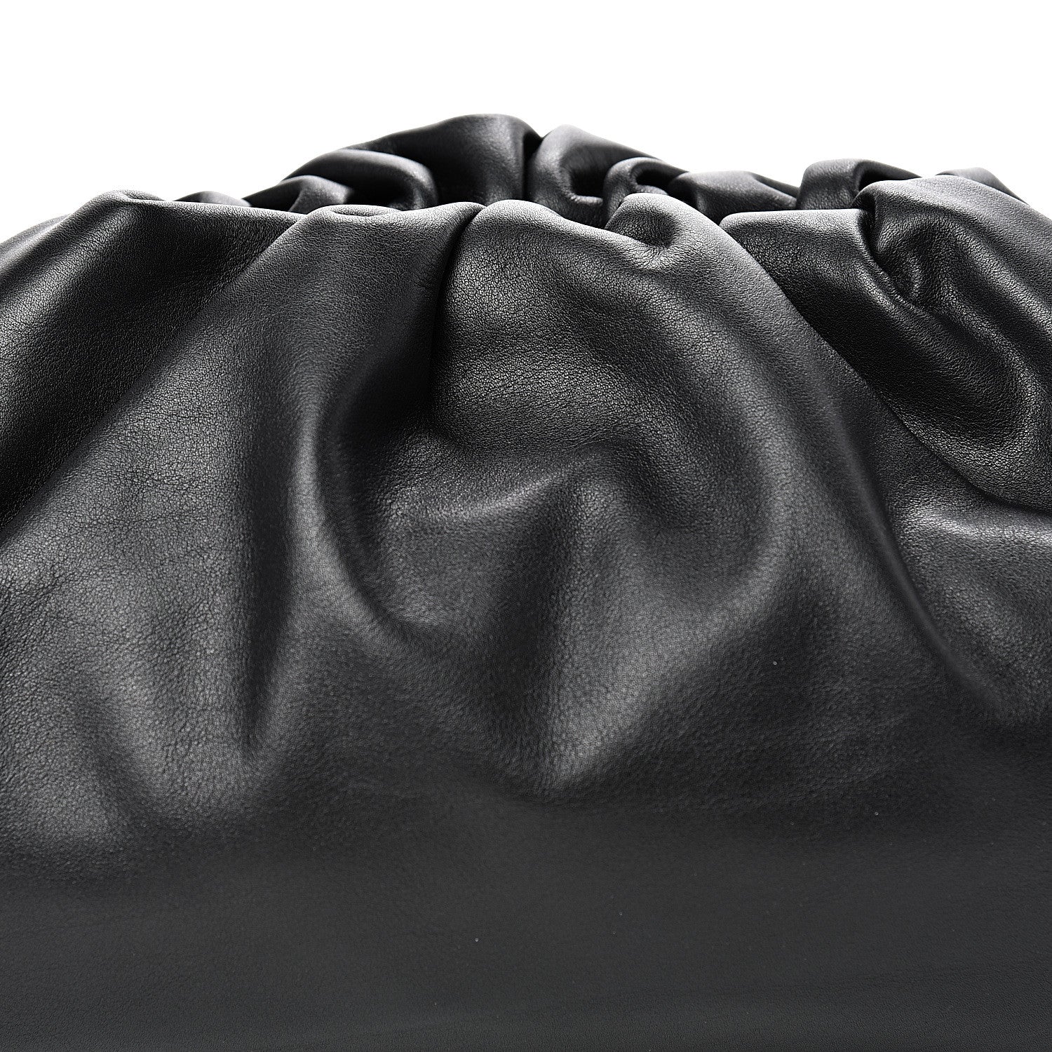 Bottega Veneta Smooth Butter Calf The Pouch Oversized Clutch Black 8 of 10