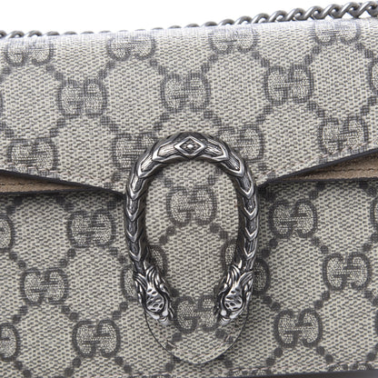 Gucci GG Supreme Monogram Super Mini Dionysus Shoulder Bag Taupe 8 of 10