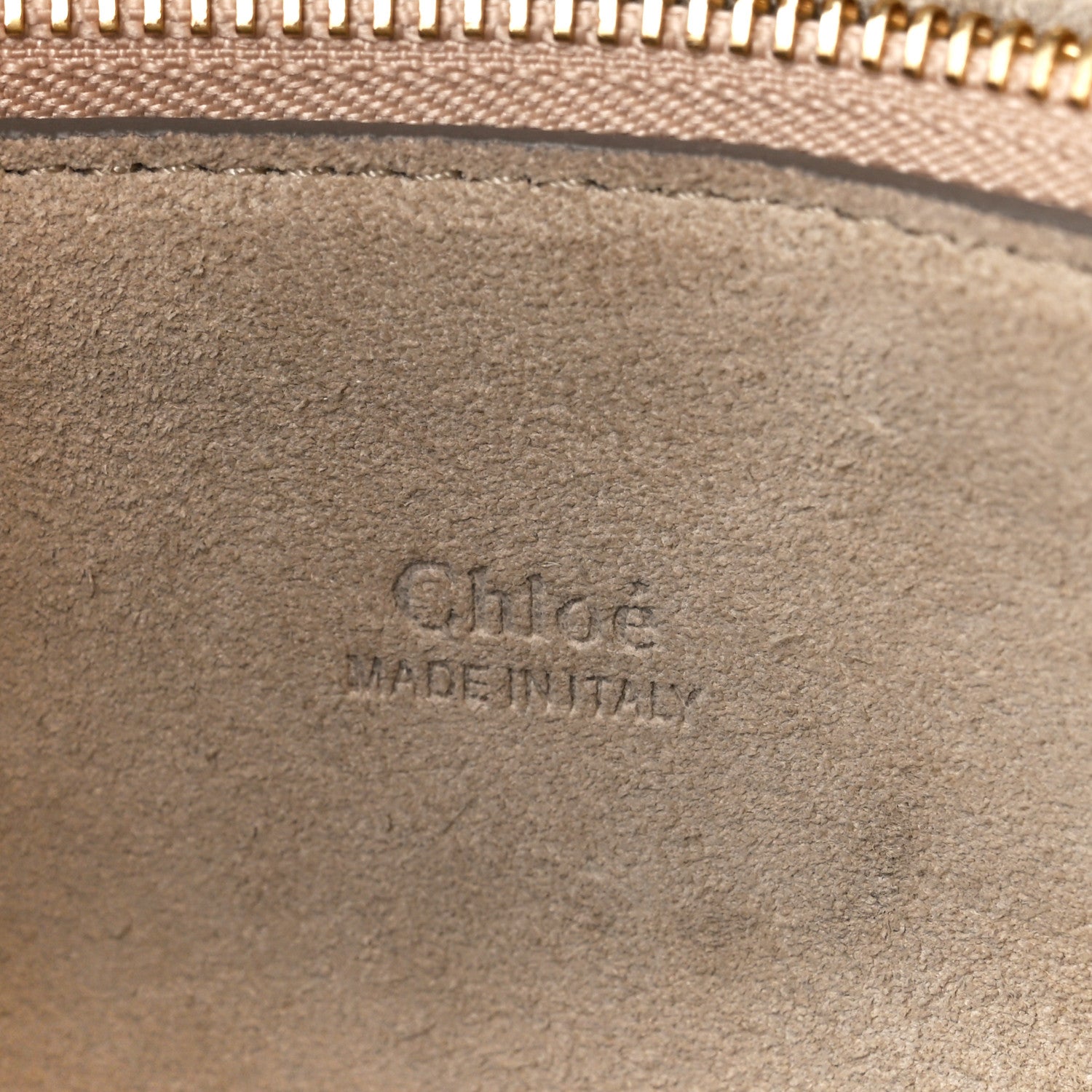 Chloe Calfskin Suede Medium Faye Shoulder Bag Plum Purple 9 of 18