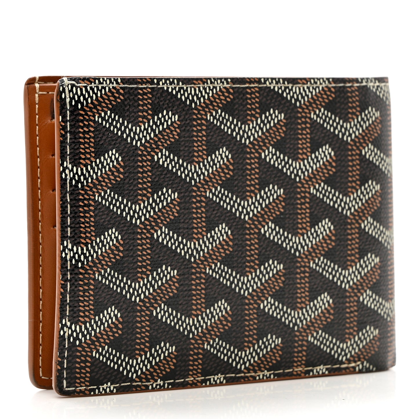 Goyardine Bi-Fold Victoire PM Wallet Black