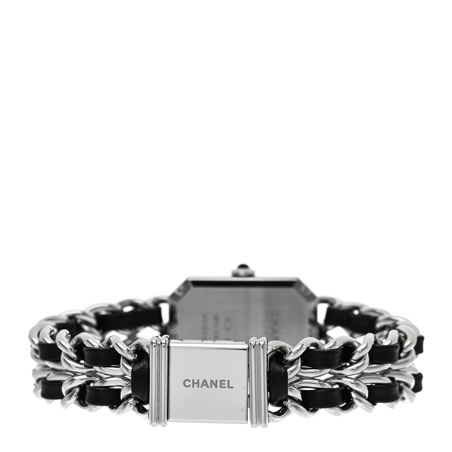 Chanel Stainless Steel Lambskin 20mm Chain Premiere Quartz Watch 3 of 5