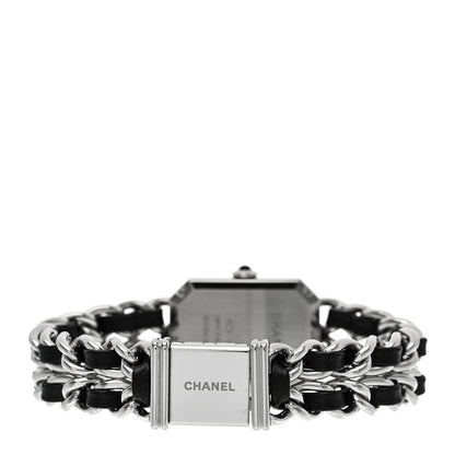 Chanel Stainless Steel Lambskin 20mm Chain Premiere Quartz Watch 3 of 5