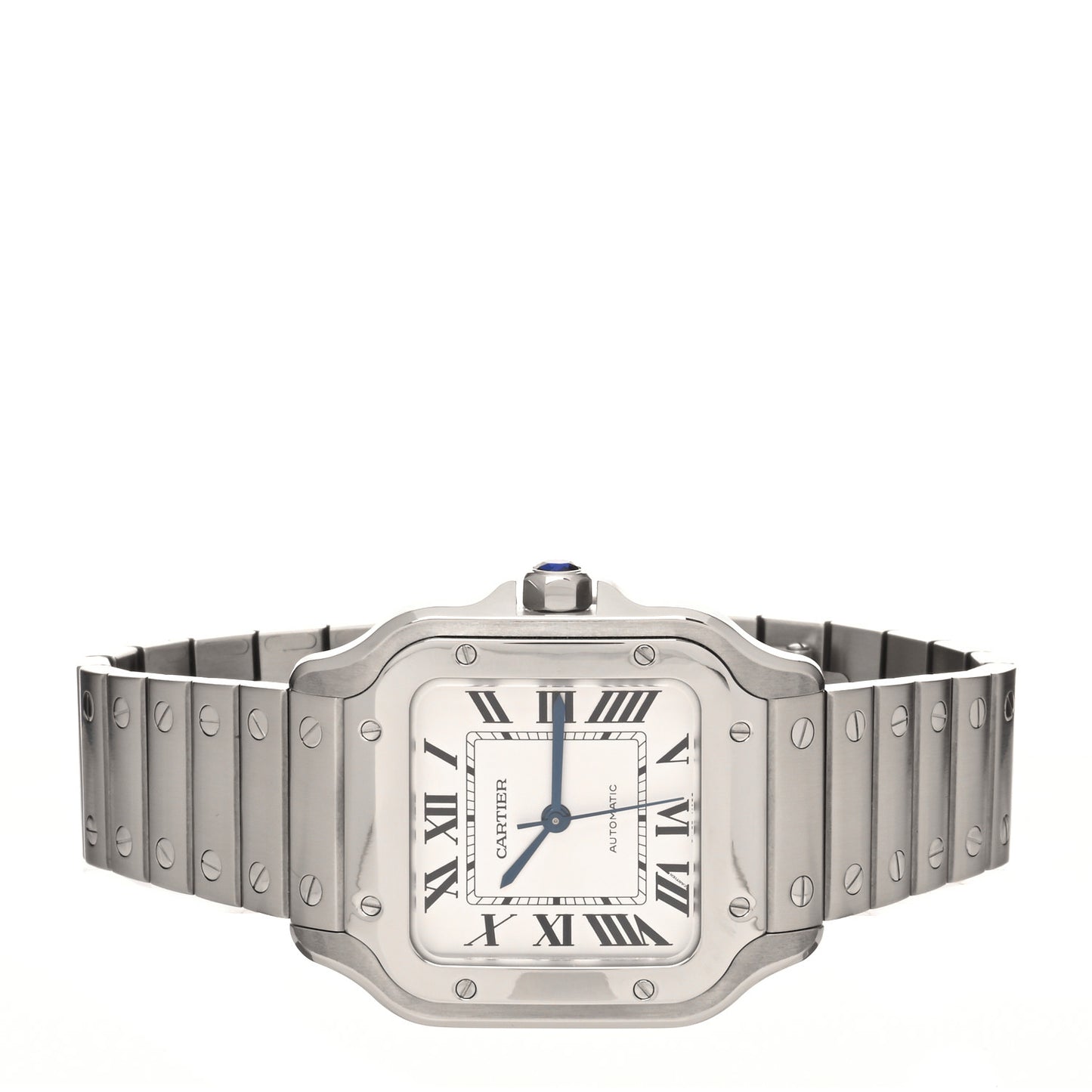 Stainless Steel 35mm Santos de Cartier Automatic Watch