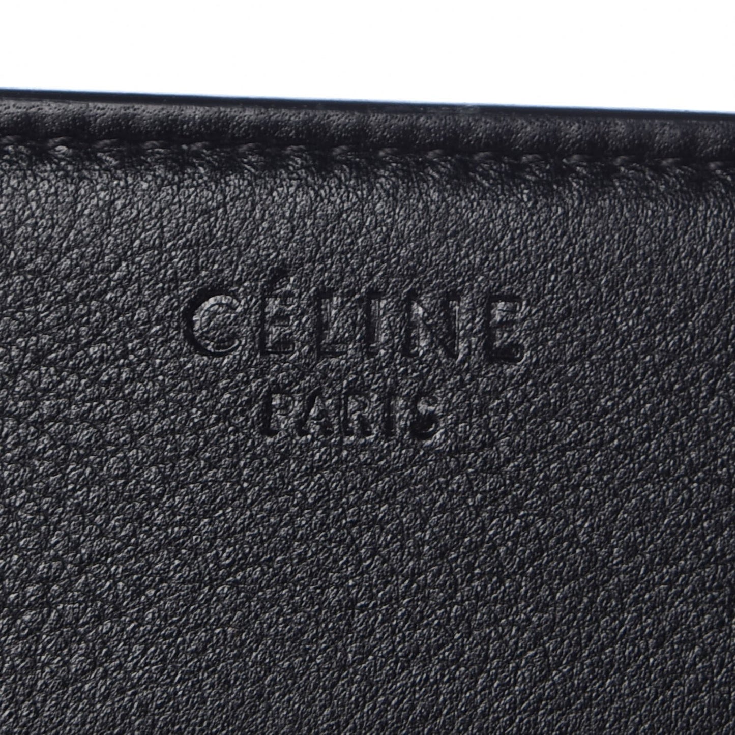 Supple Calfskin Medium Phantom Luggage Black