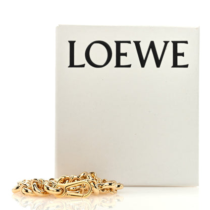 Loewe Brass Donut Chain Shoulder Strap Gold 4 of 4