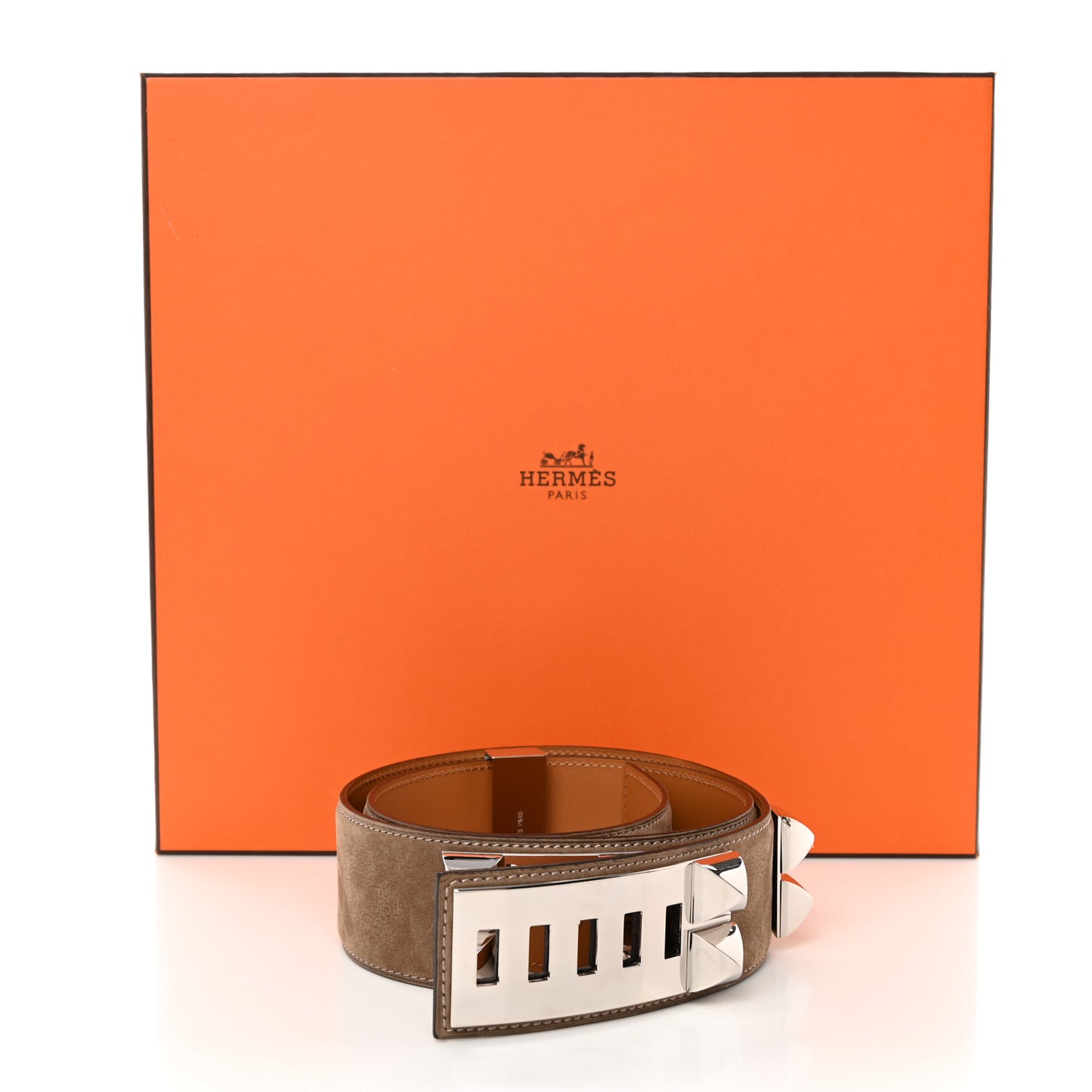 Taurillon Gaucho Collier De Chien CDC Belt 85 Muscade