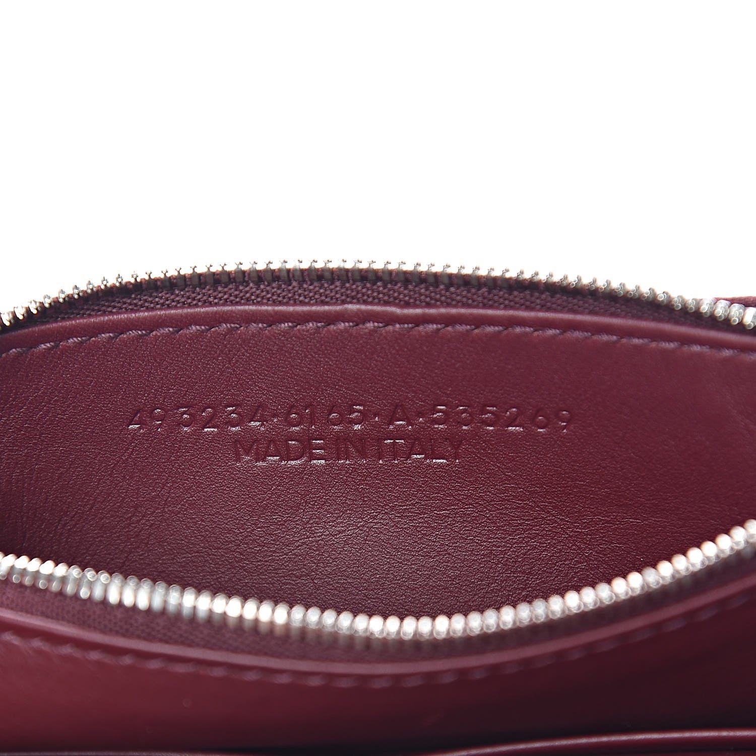 Balenciaga Nylon Jacquard Diagonal Logo Small Scarf Lock Chain Shoulder Bag Rouge Bordeaux Black Beige 7 of 10