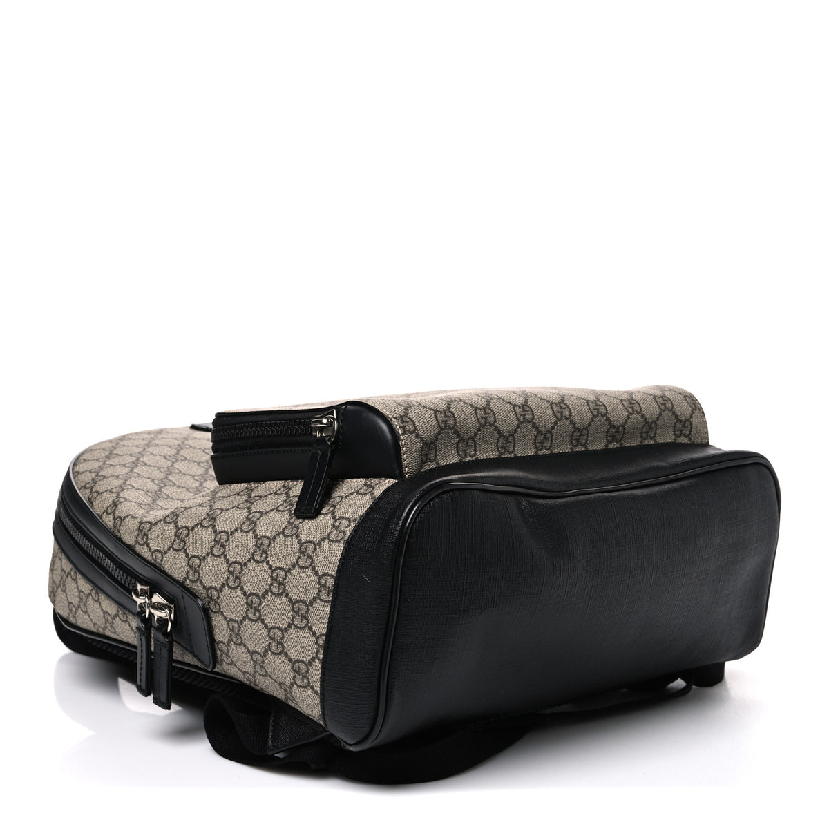 Gucci GG Supreme Monogram Medium Backpack Black 3 of 9