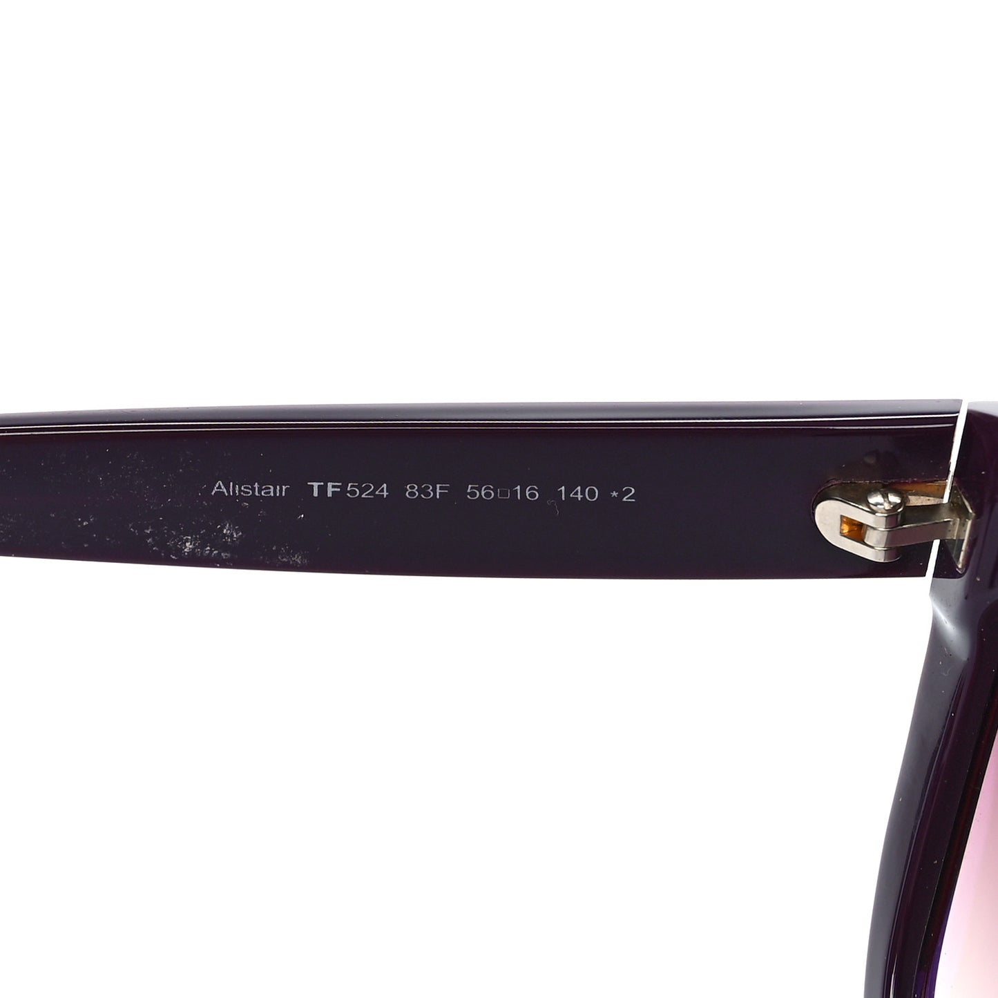 Acetate Alistair Cat Eye Sunglasses TF524 Purple