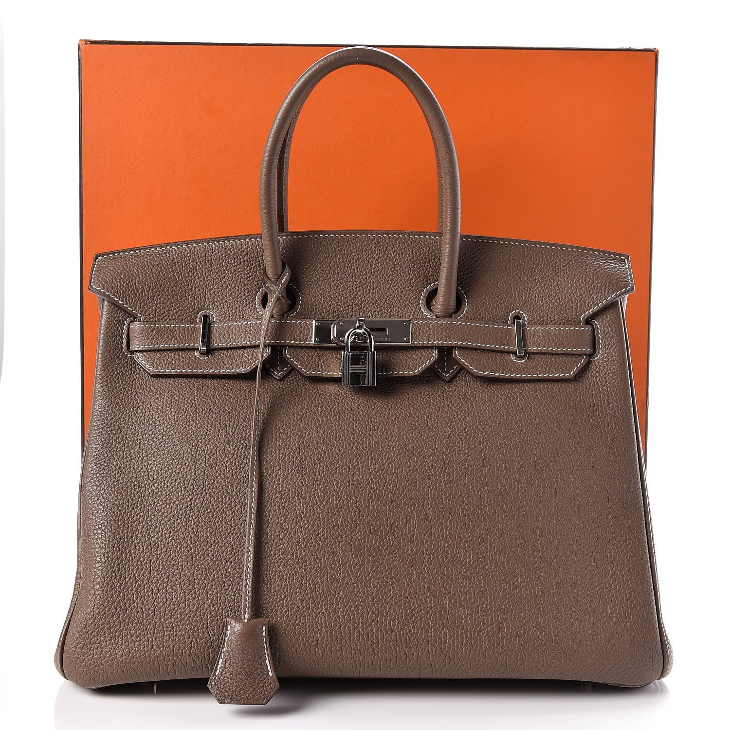 Hermes Togo Birkin 35 Etoupe 37 of 37