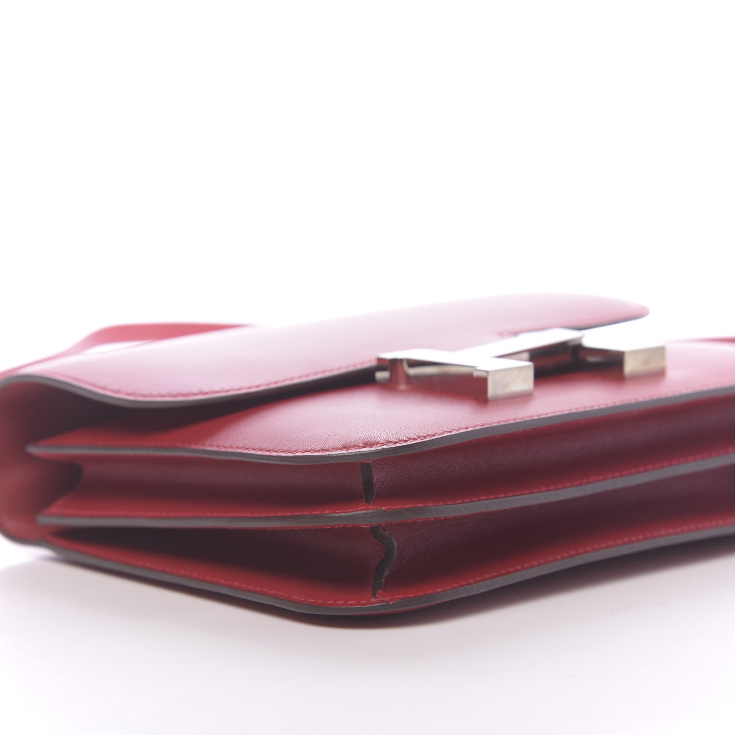 Hermes Tadelakt Constance 18 Rouge Vif 8 of 11