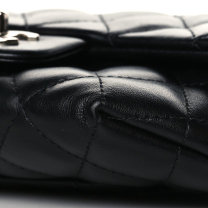 Chanel Calfskin Quilted CC Uniform Flap Belt Bag Black 10 of 10