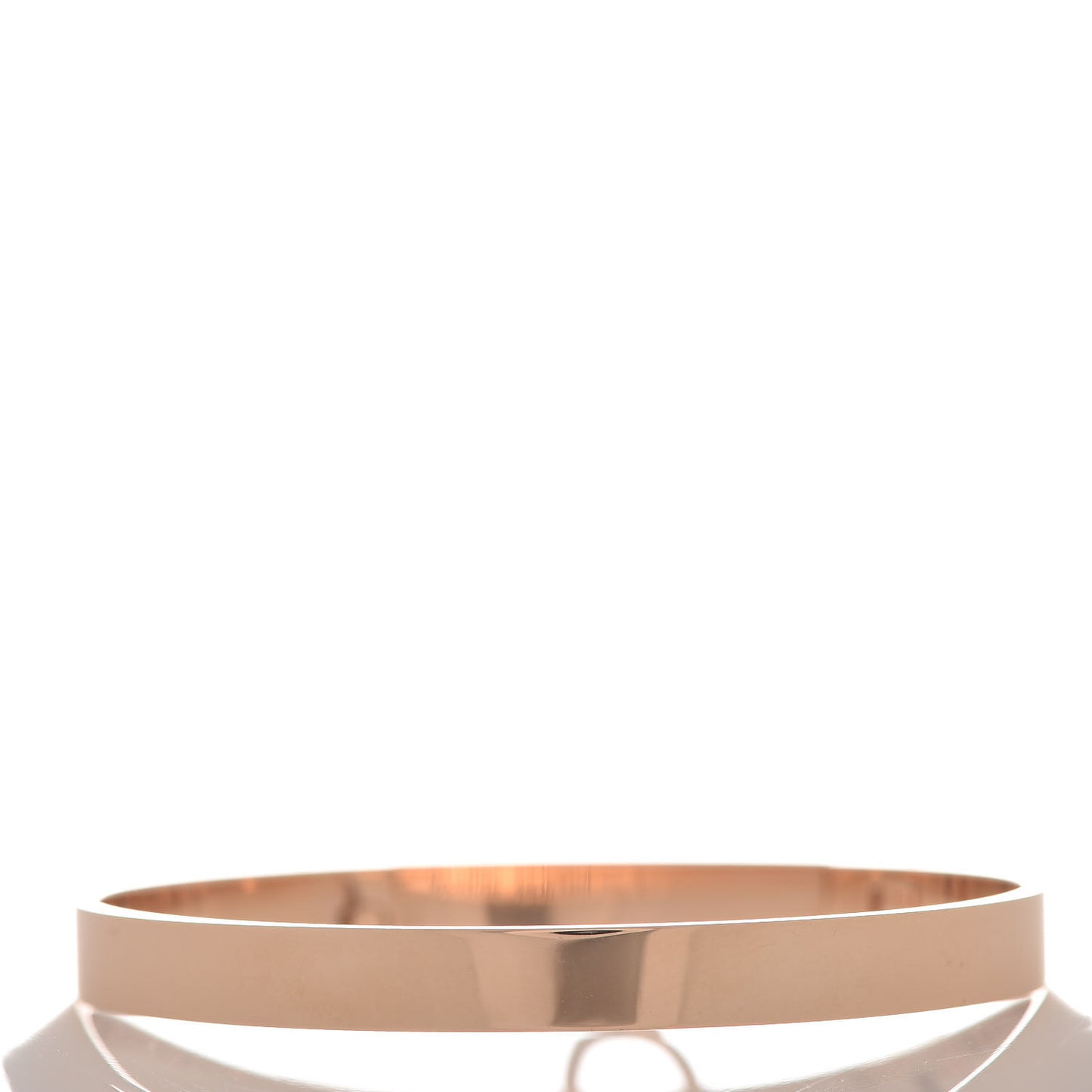 18K Rose Gold Diamond PM Collier De Chien Bracelet SH