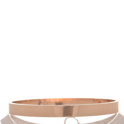 Hermes 18K Rose Gold Diamond PM Collier De Chien Bracelet SH 3 of 7
