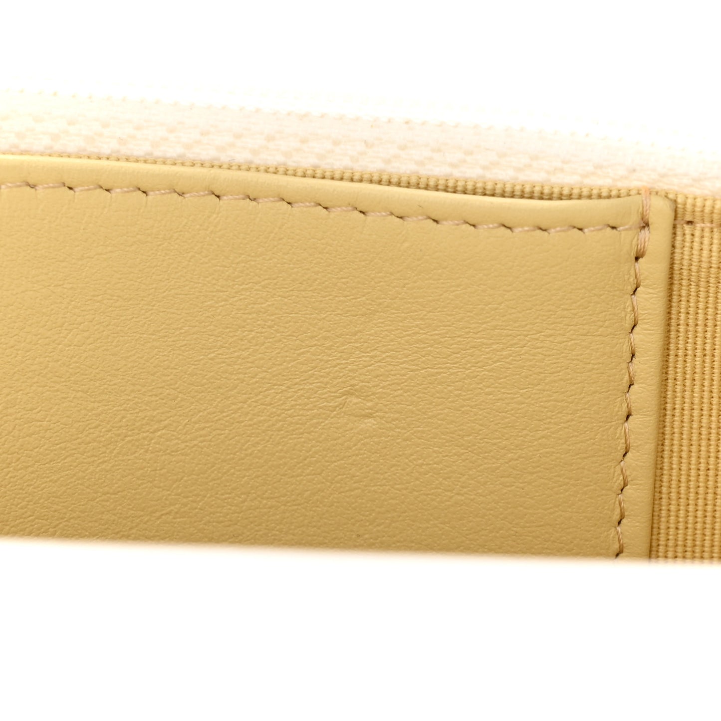 Printed Goatskin Quilted Chanel 19 Wallet On Chain WOC White Multicolor
