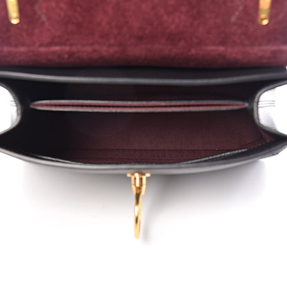 Mulberry Small Classic Grain Calfskin Mini Seaton Black 5 of 11