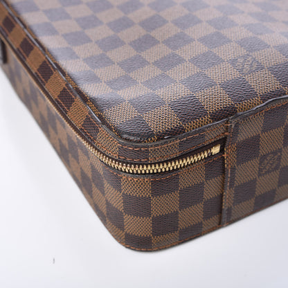 Louis Vuitton Damier Ebene Porte Ordinateur Sabana Computer Case 7 of 10