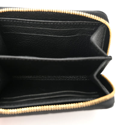 Louis Vuitton LOUIS VUITTON Empreinte Zippy Coin Purse Black 5 of 6