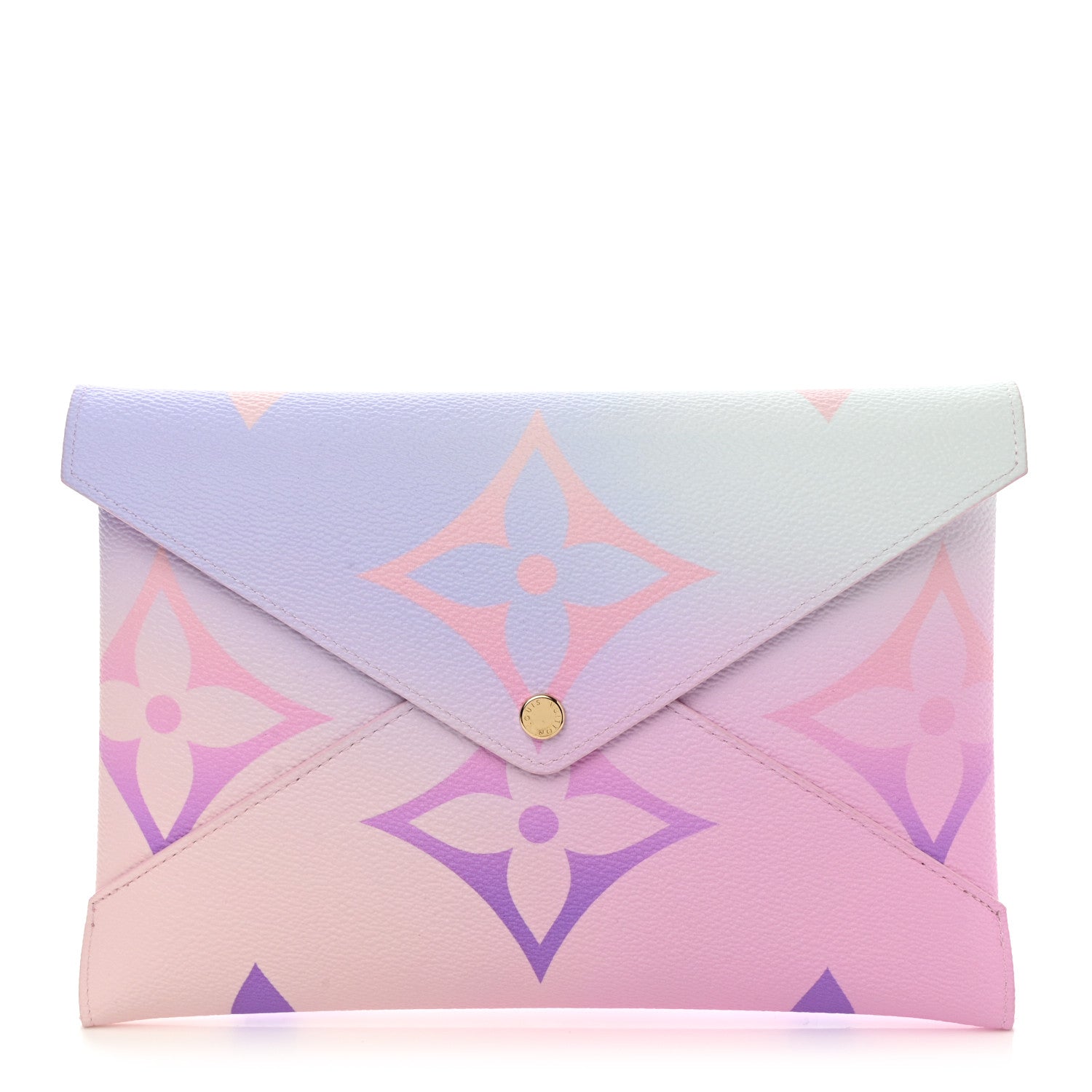 Louis Vuitton Monogram Giant Spring In The City Kirigami Pochette Set Sunrise Pastel Midnight Fuchsia Sunset Kaki 2 of 8