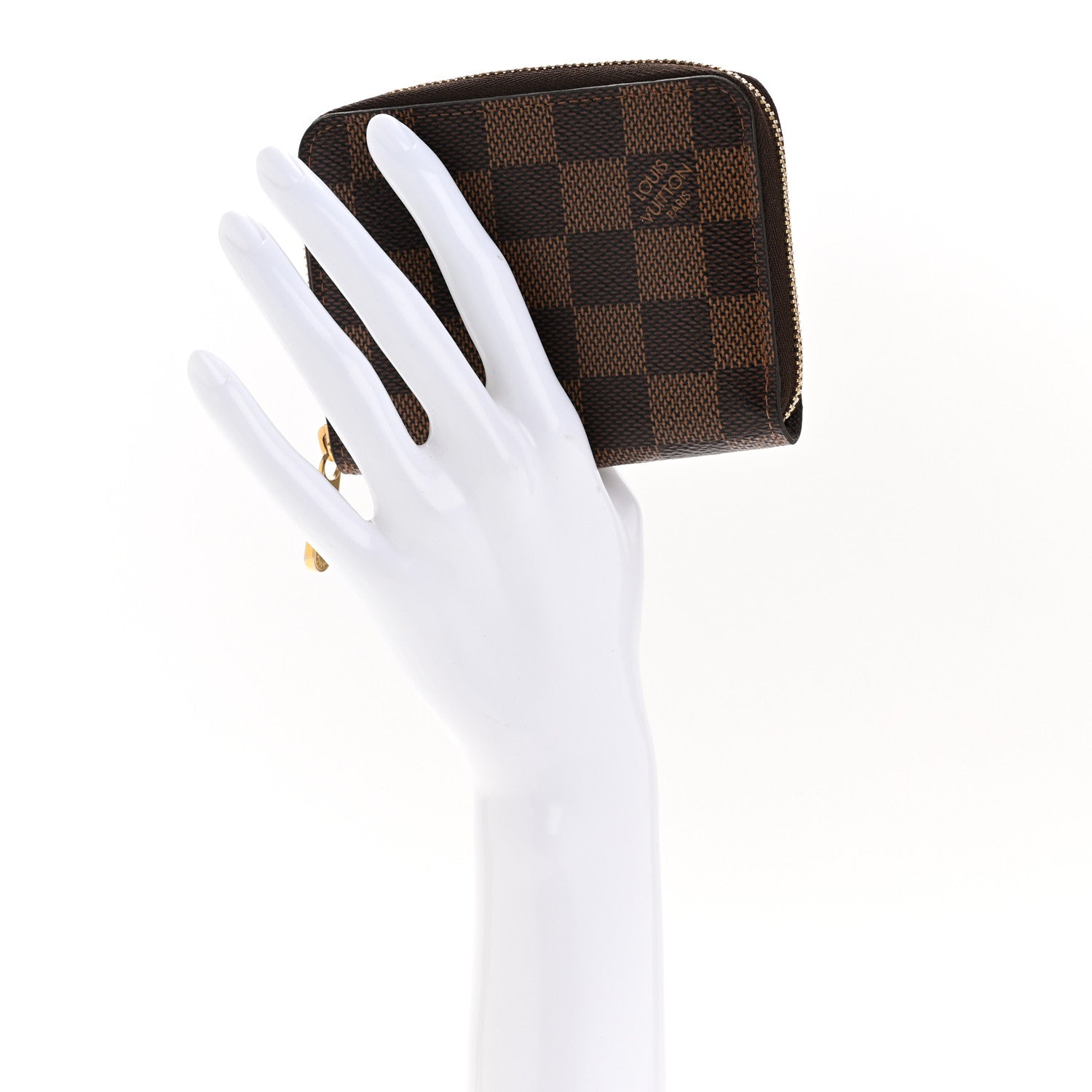 Louis Vuitton Damier Ebene Zippy Coin Purse 2 of 9