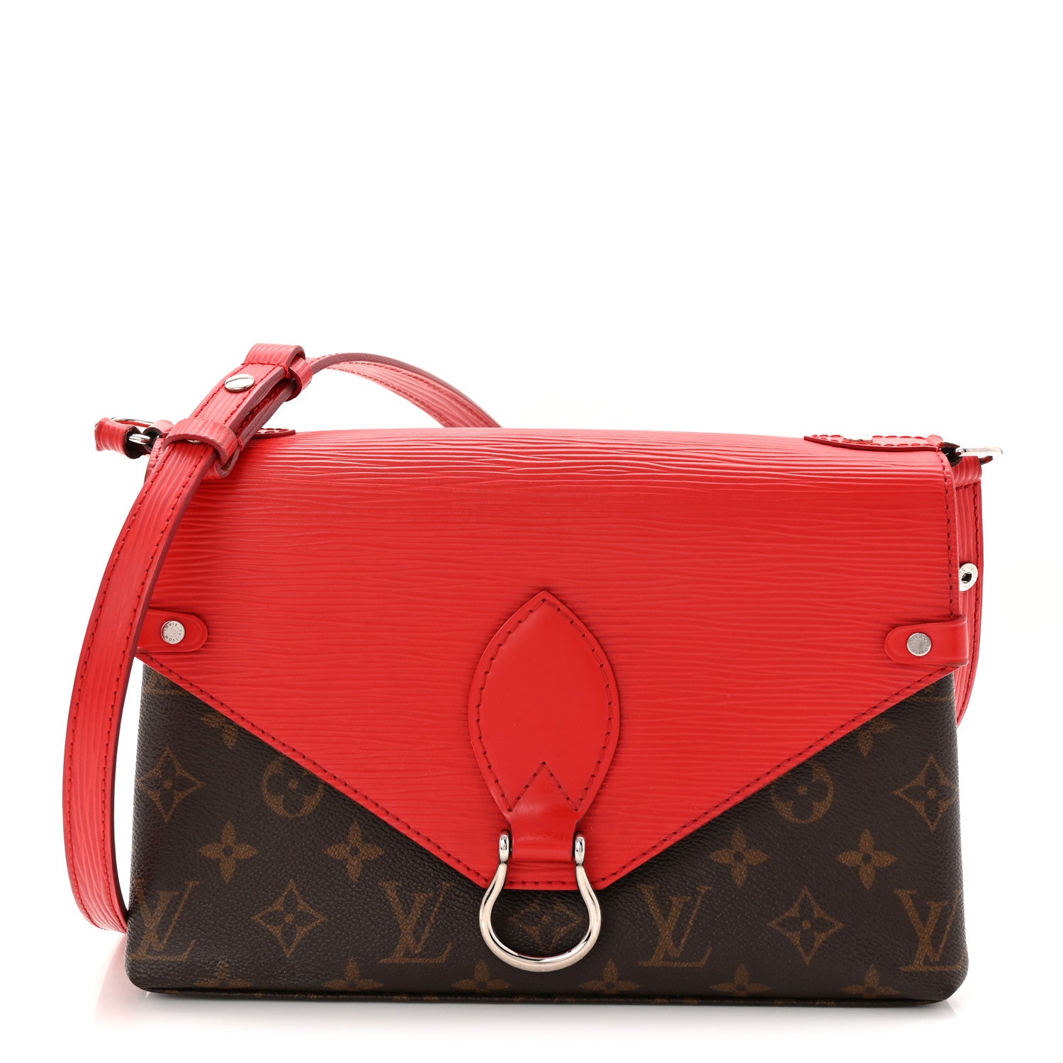 Louis Vuitton Monogram Epi Saint Michel Coquelicot 1 of 9