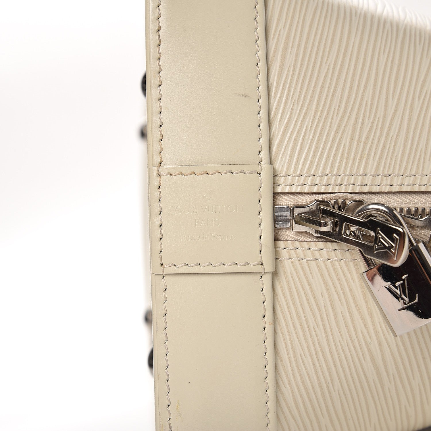 Louis Vuitton Epi Alma GM Ivory Ivory 6 of 12