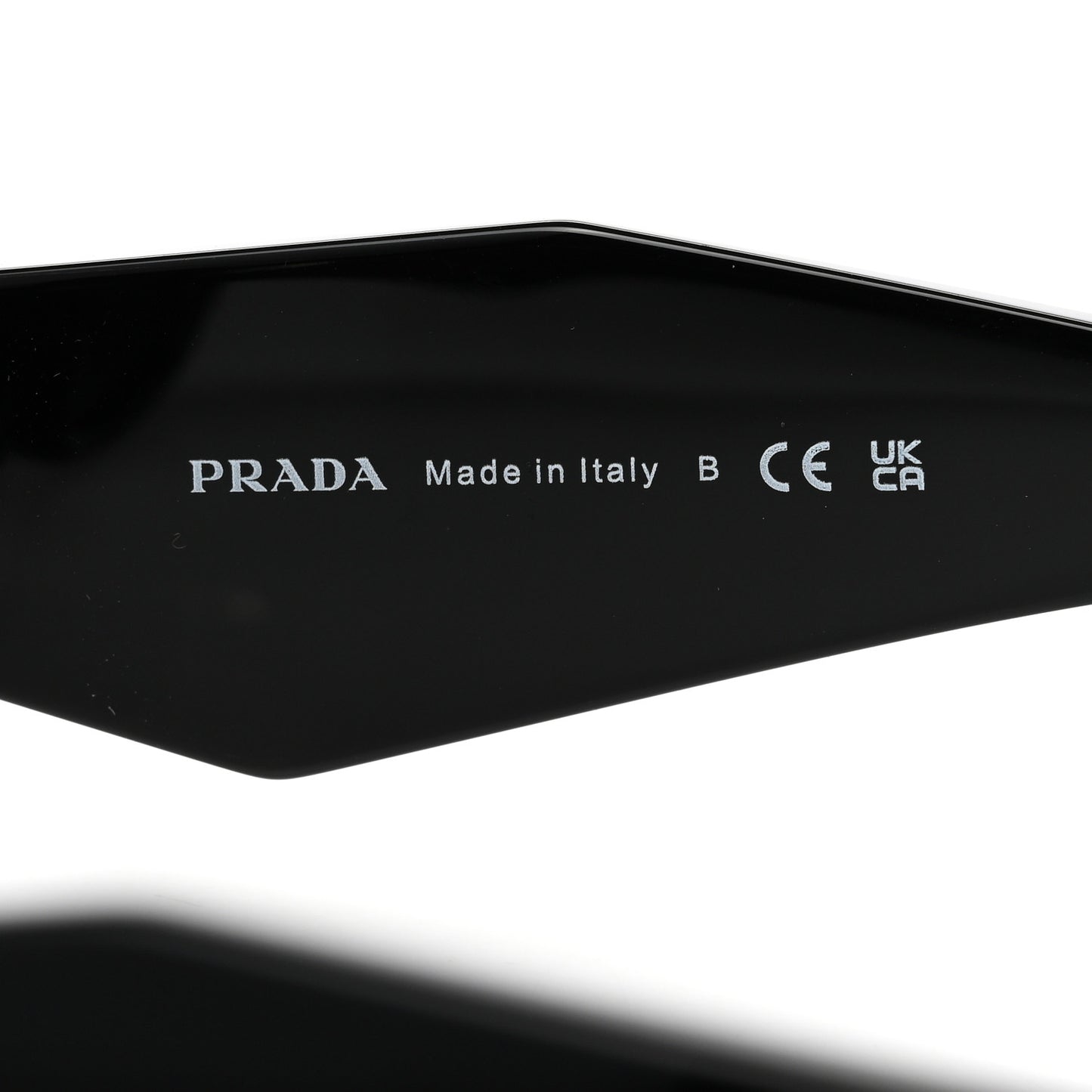 Acetate Symbole Sunglasses SPR 17W Black