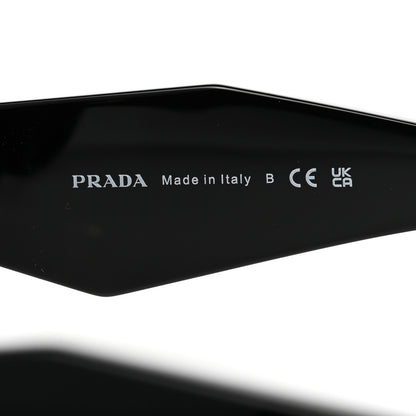 Prada Acetate Symbole Sunglasses SPR 17W Black 6 of 8