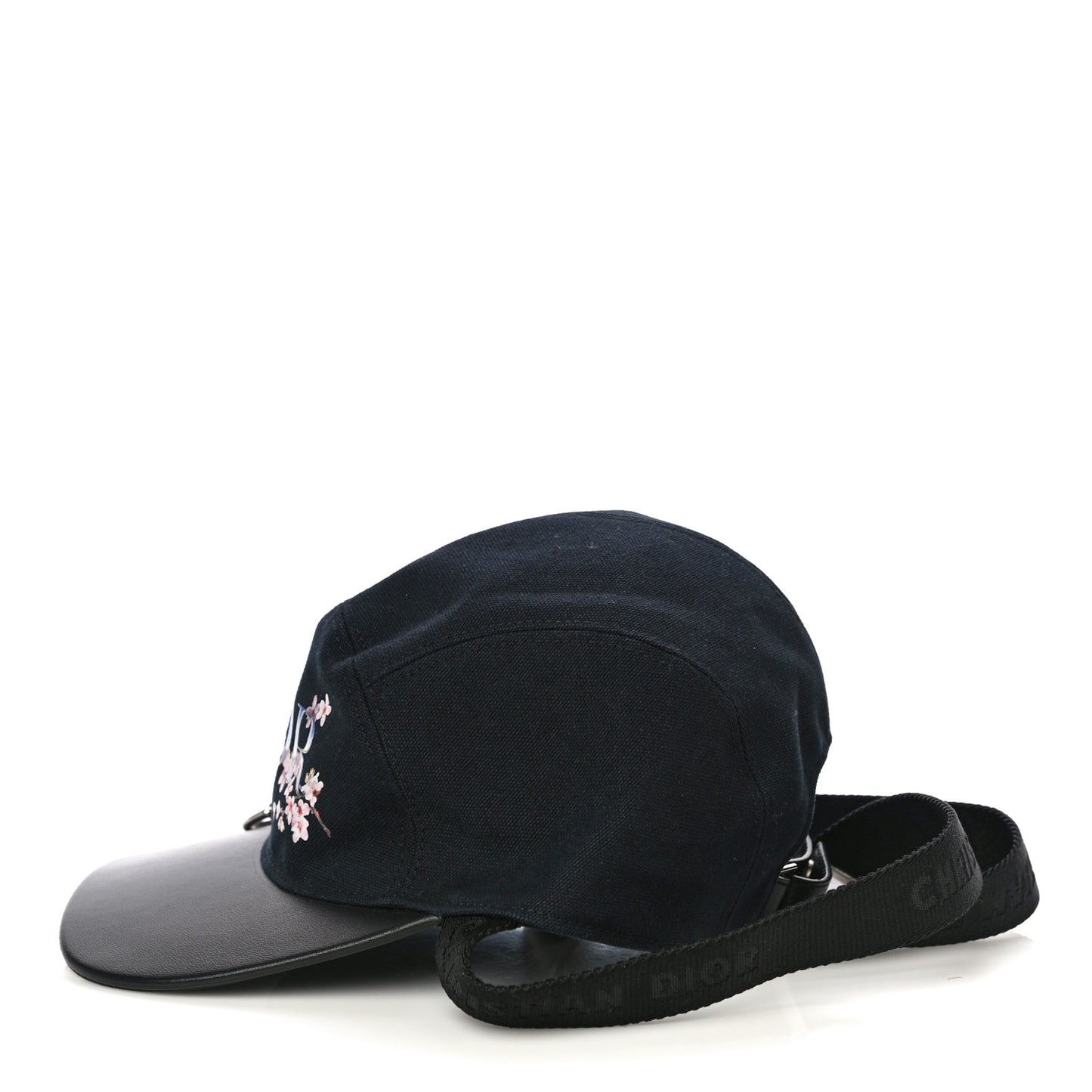 Homme Cotton Sheepskin Logo Hat M Black