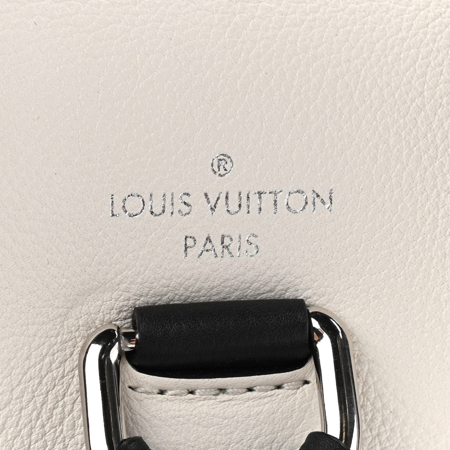 Louis Vuitton Calfskin Mechanical Flowers Lockme Backpack Black White 6 of 10