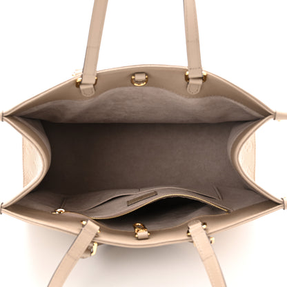 Louis Vuitton Empreinte Monogram Giant Onthego MM Tourterelle 5 of 9