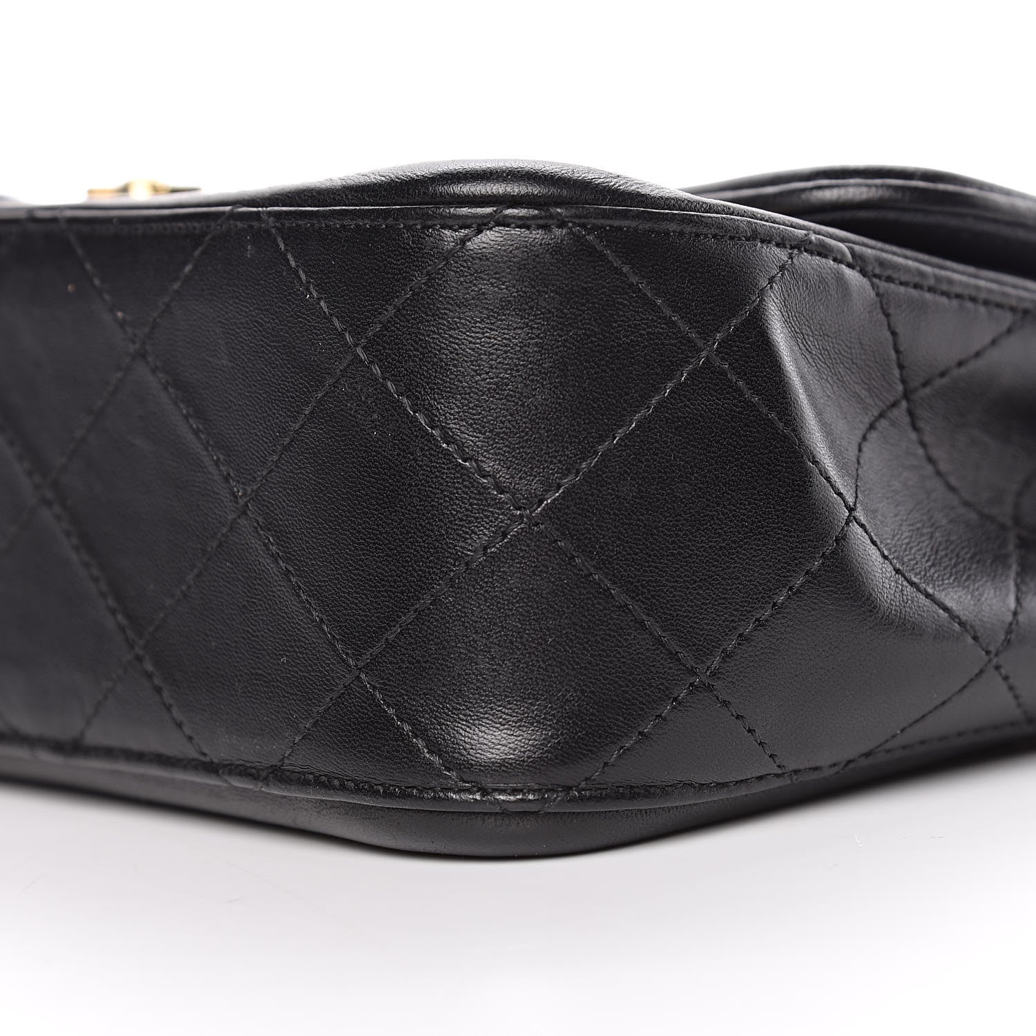 Chanel Lambskin Quilted Medium Elegant CC Flap Beige Black 14 of 14