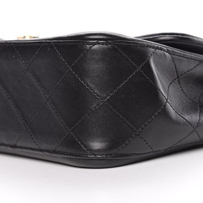 Chanel Lambskin Quilted Medium Elegant CC Flap Beige Black 14 of 14