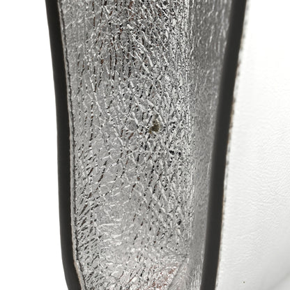 Saint Laurent Metallic Calfskin Monogram Large Belle De Jour Clutch Silver 8 of 8