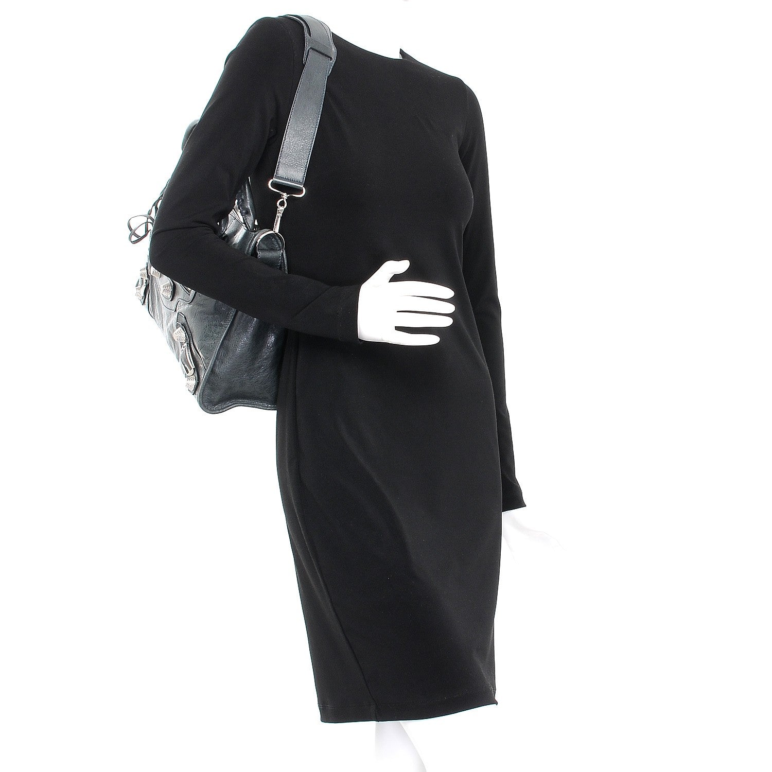 Balenciaga Agneau Giant 21 Silver Hardware City Anthracite 2 of 8