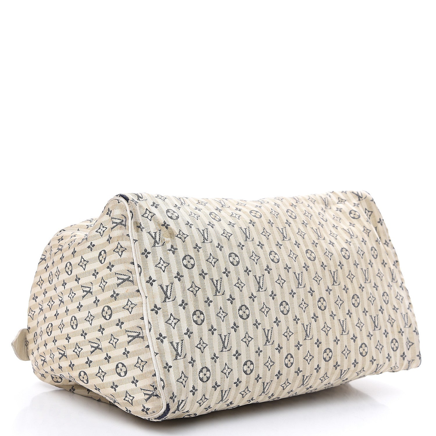 Louis Vuitton Mini Lin Croisette Speedy 30 Blue 3 of 19