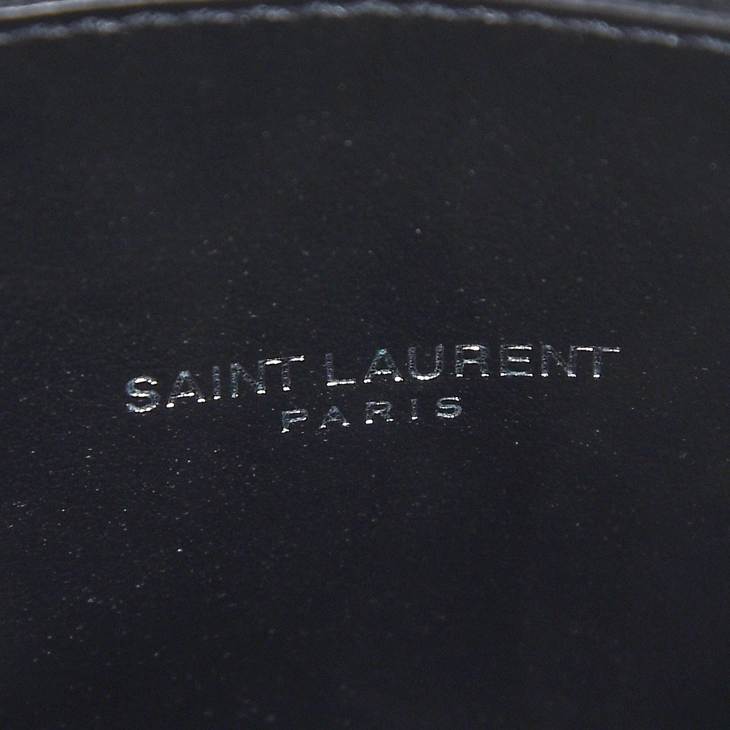 Grained Calfskin Baby Sac De Jour Black