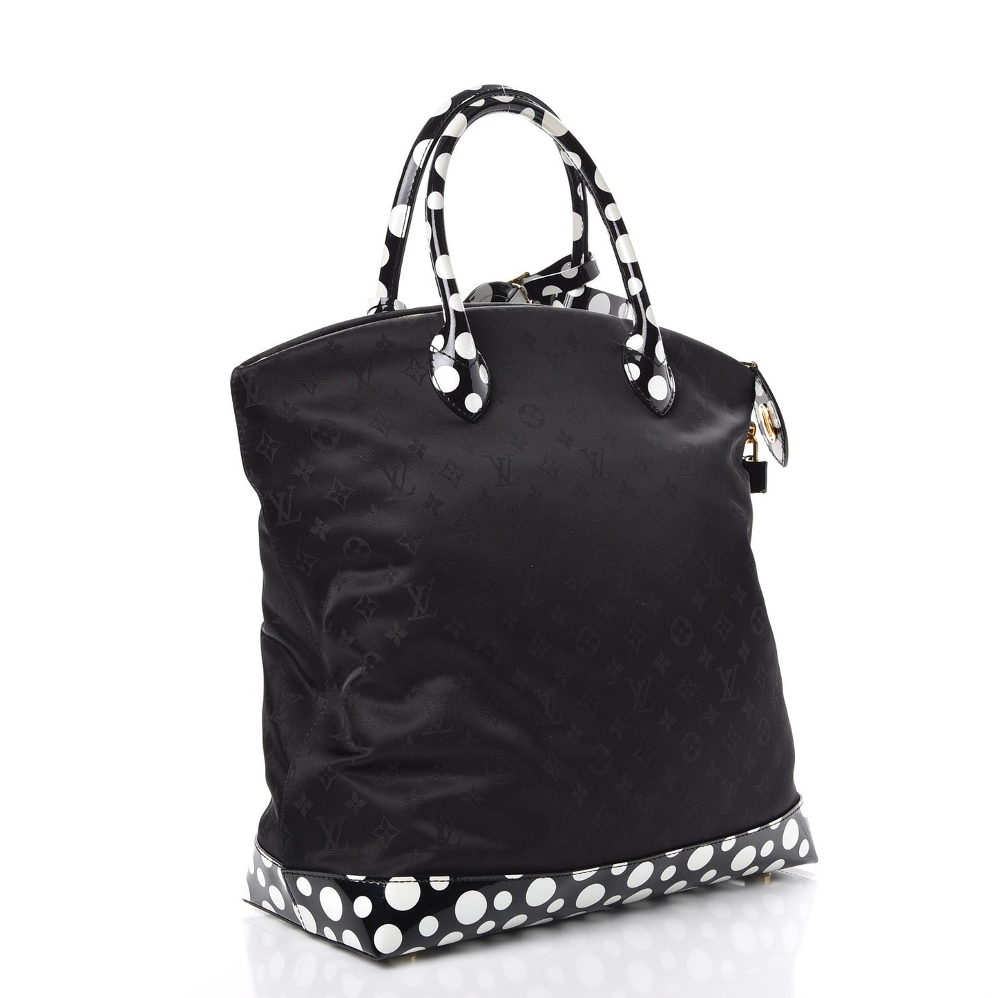 Nylon Kusama Infinity Dots Lockit Vertical MM Black White
