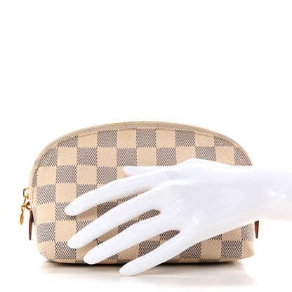 Louis Vuitton Damier Azur Cosmetic Pouch 2 of 6