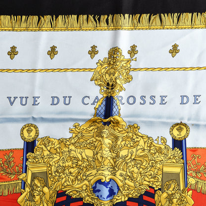 Hermes Silk Vue Du Carosse De La Galere La Reale Scarf 90 2 of 4